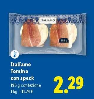Italiamo Tomino con speck