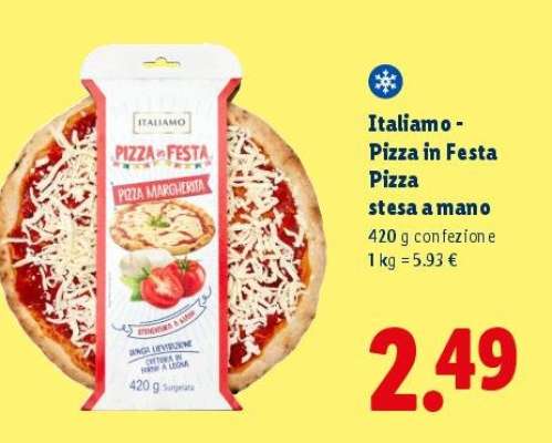 Italiamo - Pizza in Festa Pizza stesa a mano