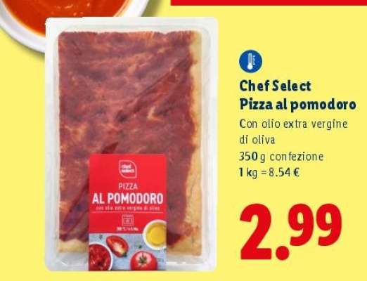 Chef Select Pizza al pomodoro