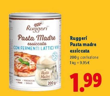 Ruggeri Pasta madre essiccata