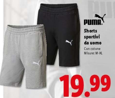 PUMA Shorts sportivi da uomo