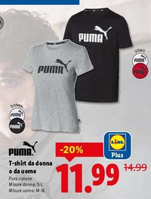 PUMA T-shirt da donna o da uomo