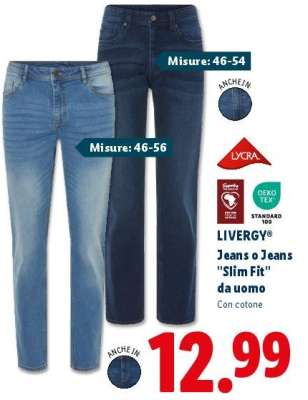 LIVERGY® Jeans o Jeans "Slim Fit" da uomo