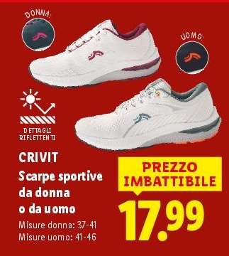 CRIVIT Scarpe sportive da donna o da uomo
