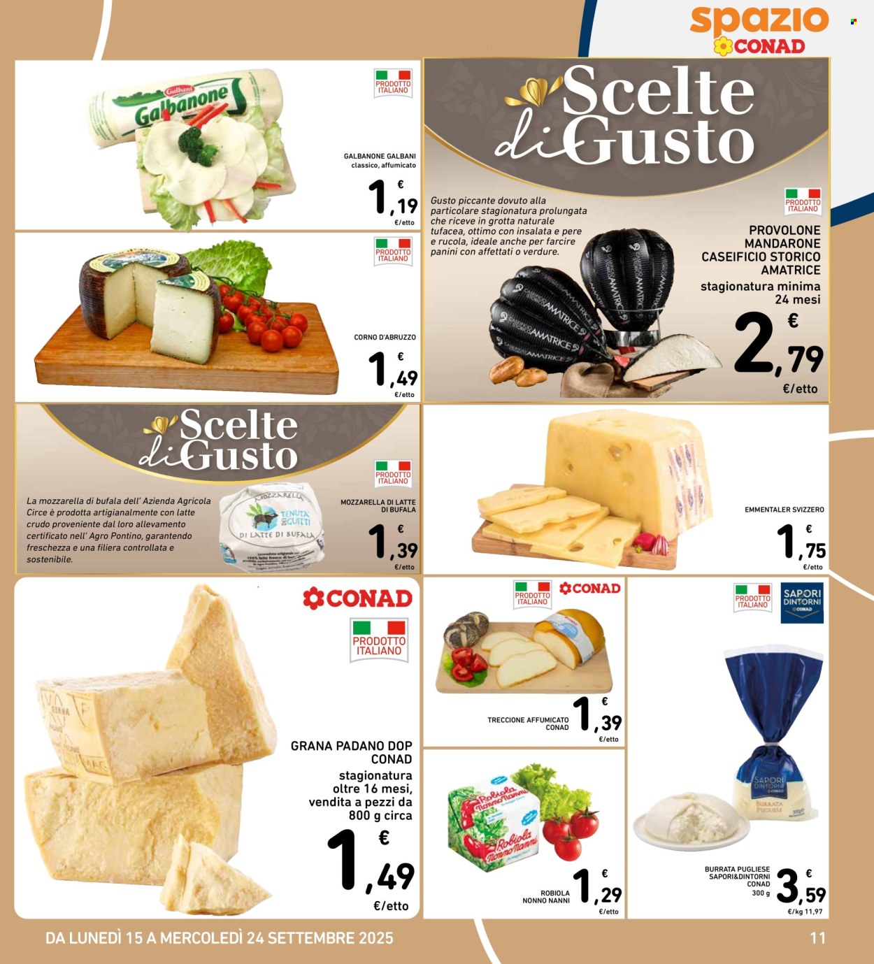 Volantino Spazio Conad - 15/9/2025 - 24/9/2025. Pagina 11