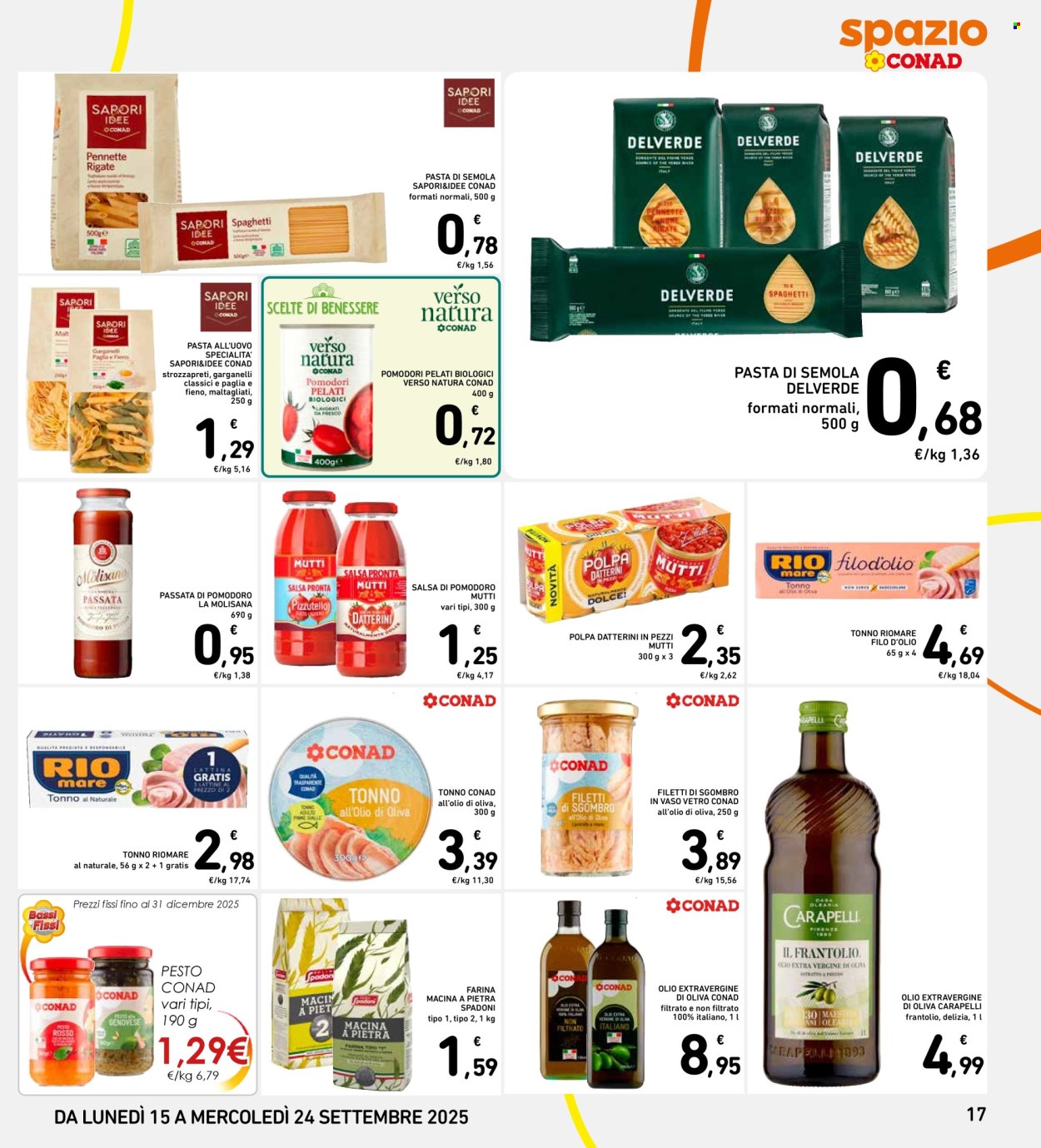 Volantino Spazio Conad - 15/9/2025 - 24/9/2025. Pagina 17