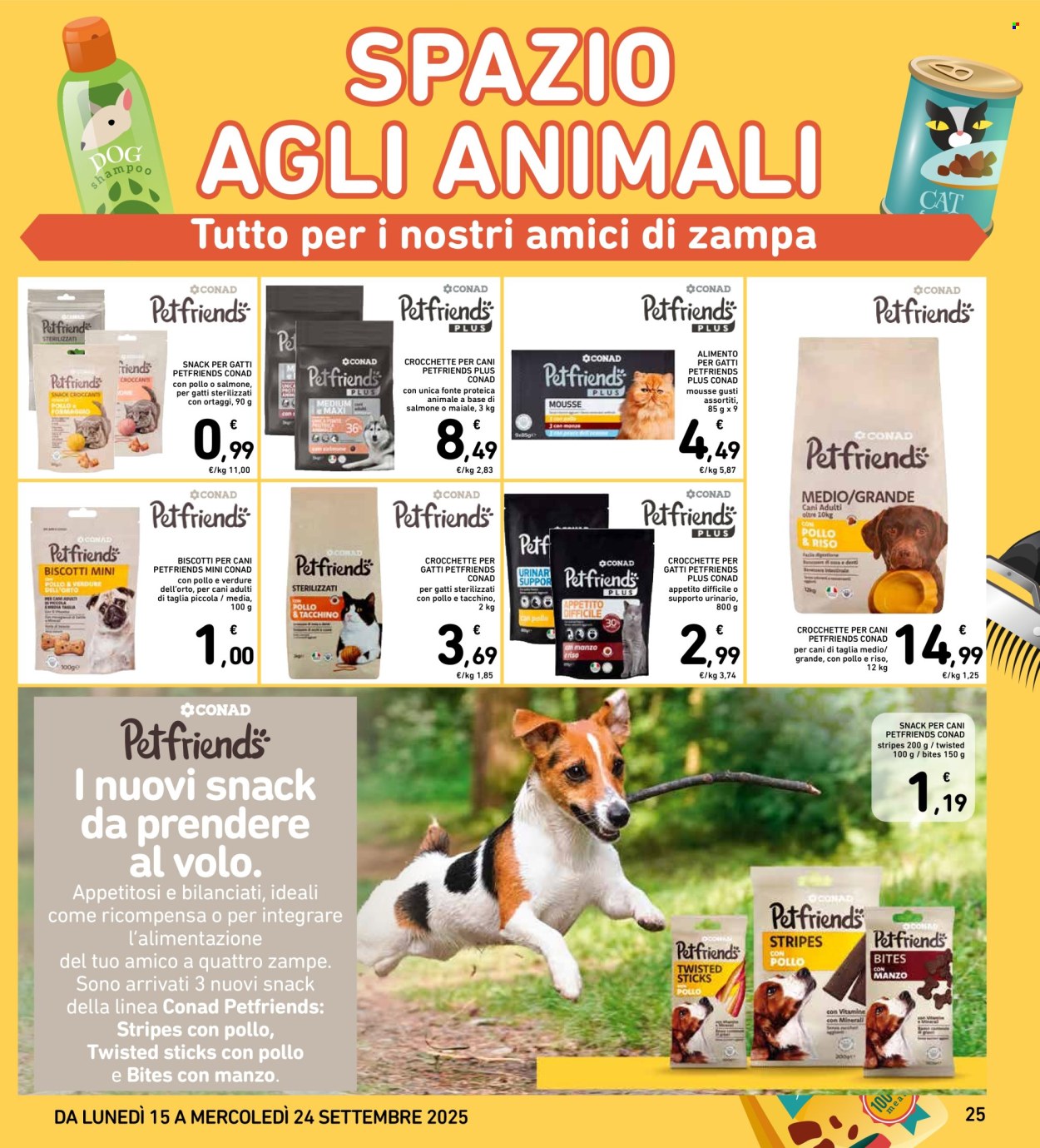 Volantino Spazio Conad - 15/9/2025 - 24/9/2025. Pagina 25