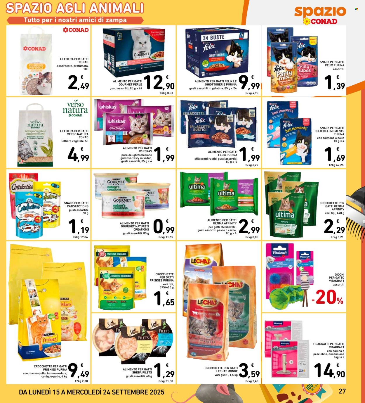 Volantino Spazio Conad - 15/9/2025 - 24/9/2025. Pagina 27
