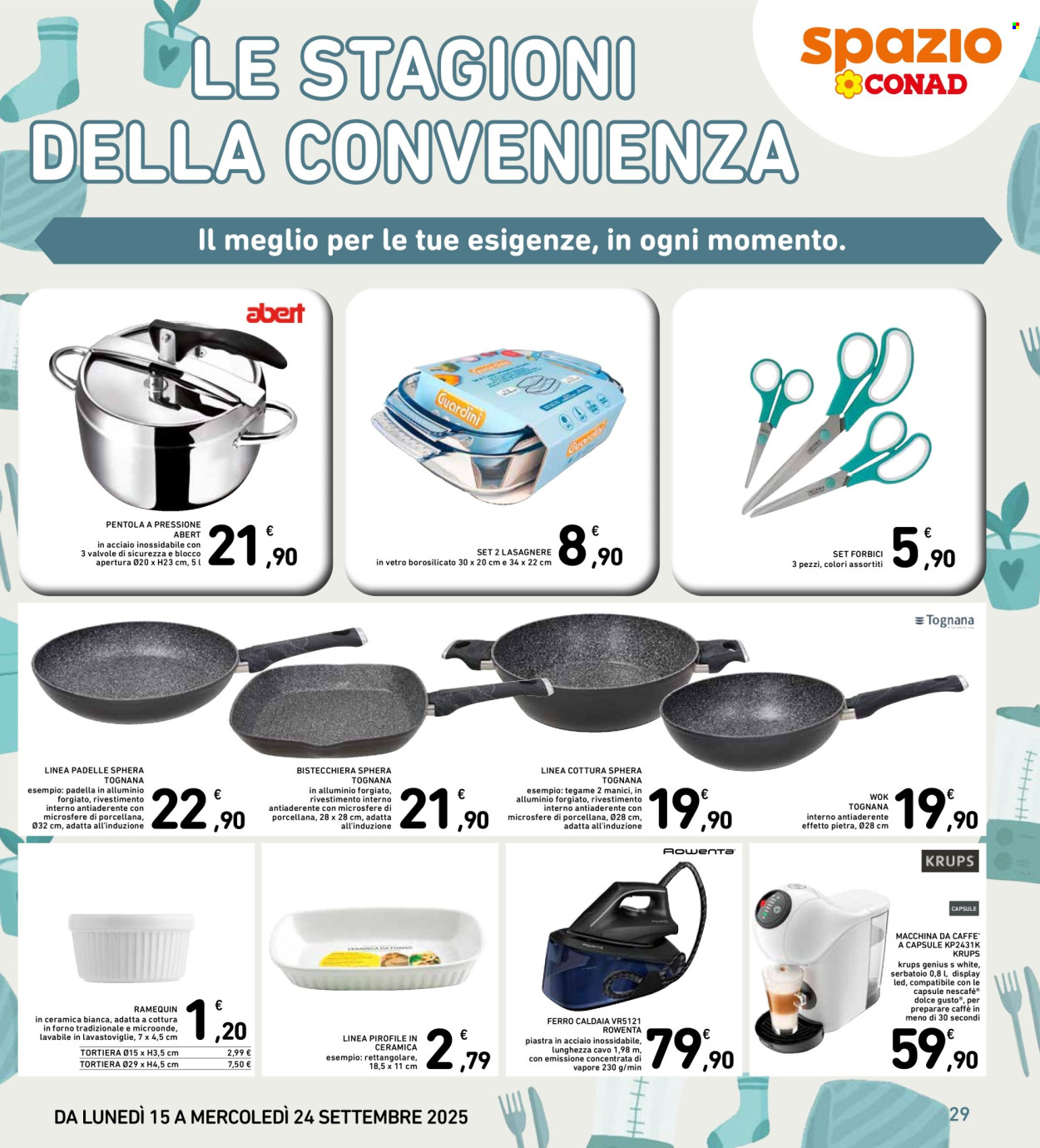 Volantino Spazio Conad - 15/9/2025 - 24/9/2025. Pagina 29