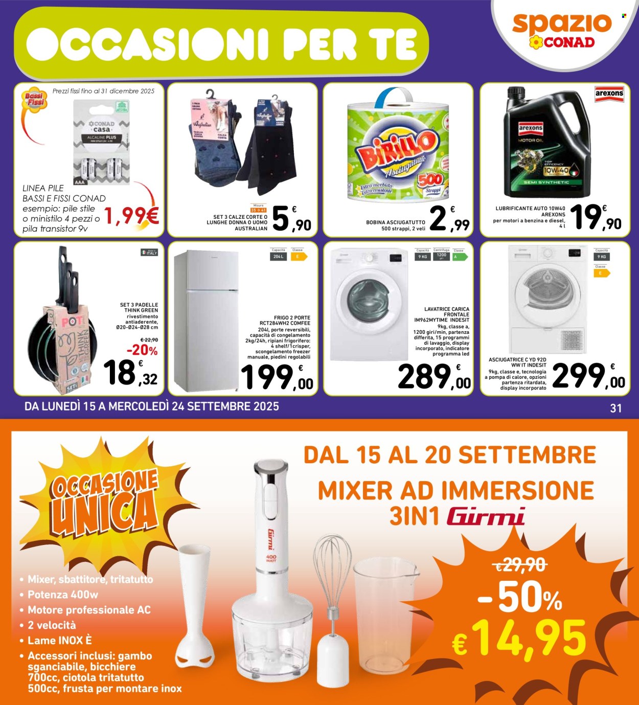 Volantino Spazio Conad - 15/9/2025 - 24/9/2025. Pagina 31