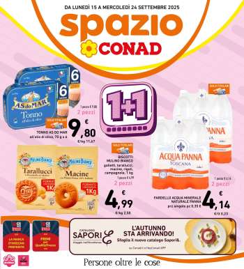 Volantino Spazio Conad - 15/9/2025 - 24/9/2025.