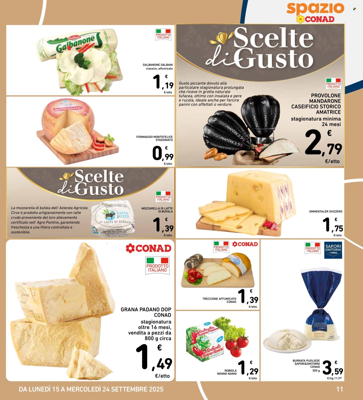 Volantino Spazio Conad - 15/9/2025 - 24/9/2025. Pagina 11