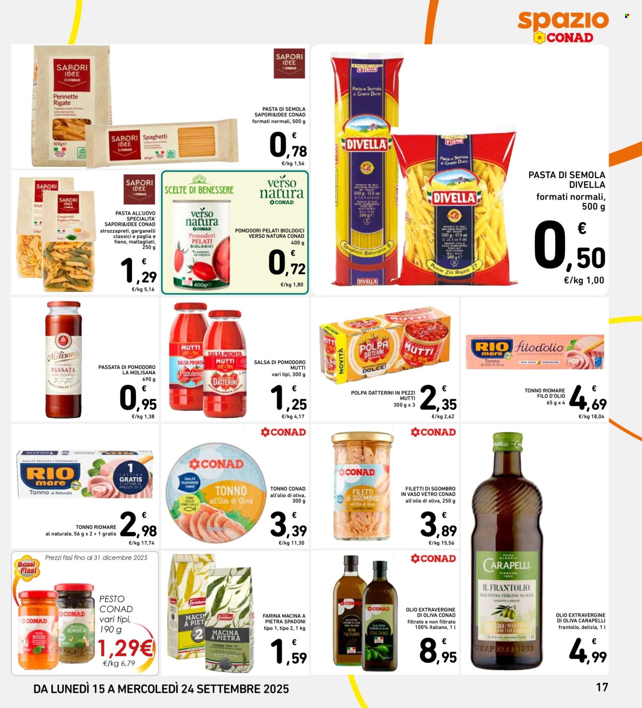 Volantino Spazio Conad - 15/9/2025 - 24/9/2025. Pagina 17
