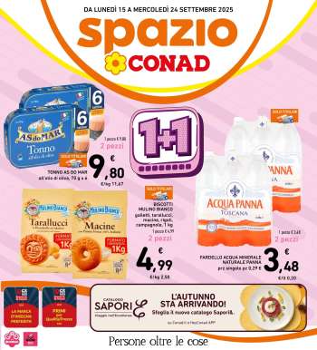Volantino Spazio Conad - 15/9/2025 - 24/9/2025.