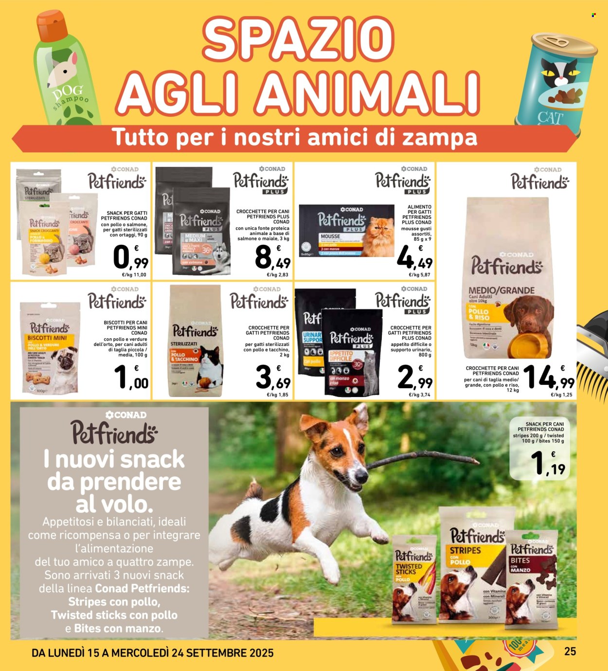 Volantino Spazio Conad - 15/9/2025 - 24/9/2025. Pagina 25