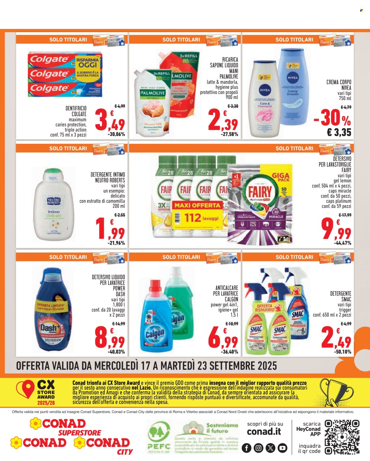 Volantino Conad - 17/9/2025 - 23/9/2025. Pagina 8
