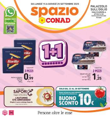 Volantino Spazio Conad - 15/9/2025 - 25/9/2025.