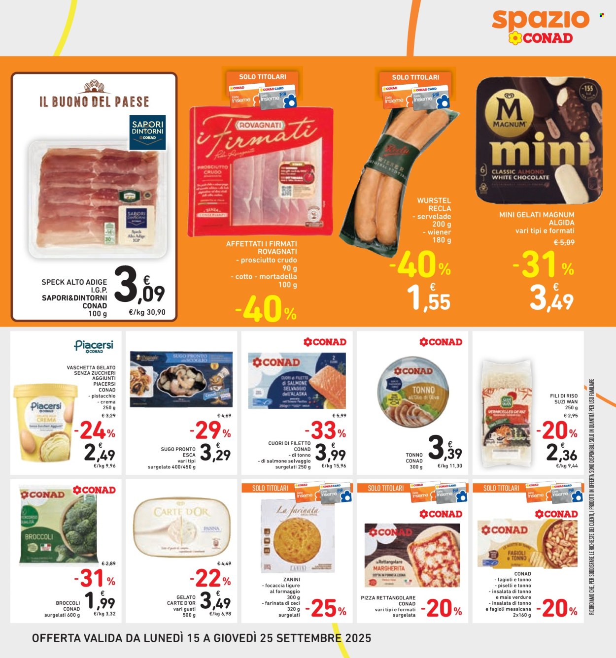 Volantino Spazio Conad - 15/9/2025 - 25/9/2025. Pagina 29