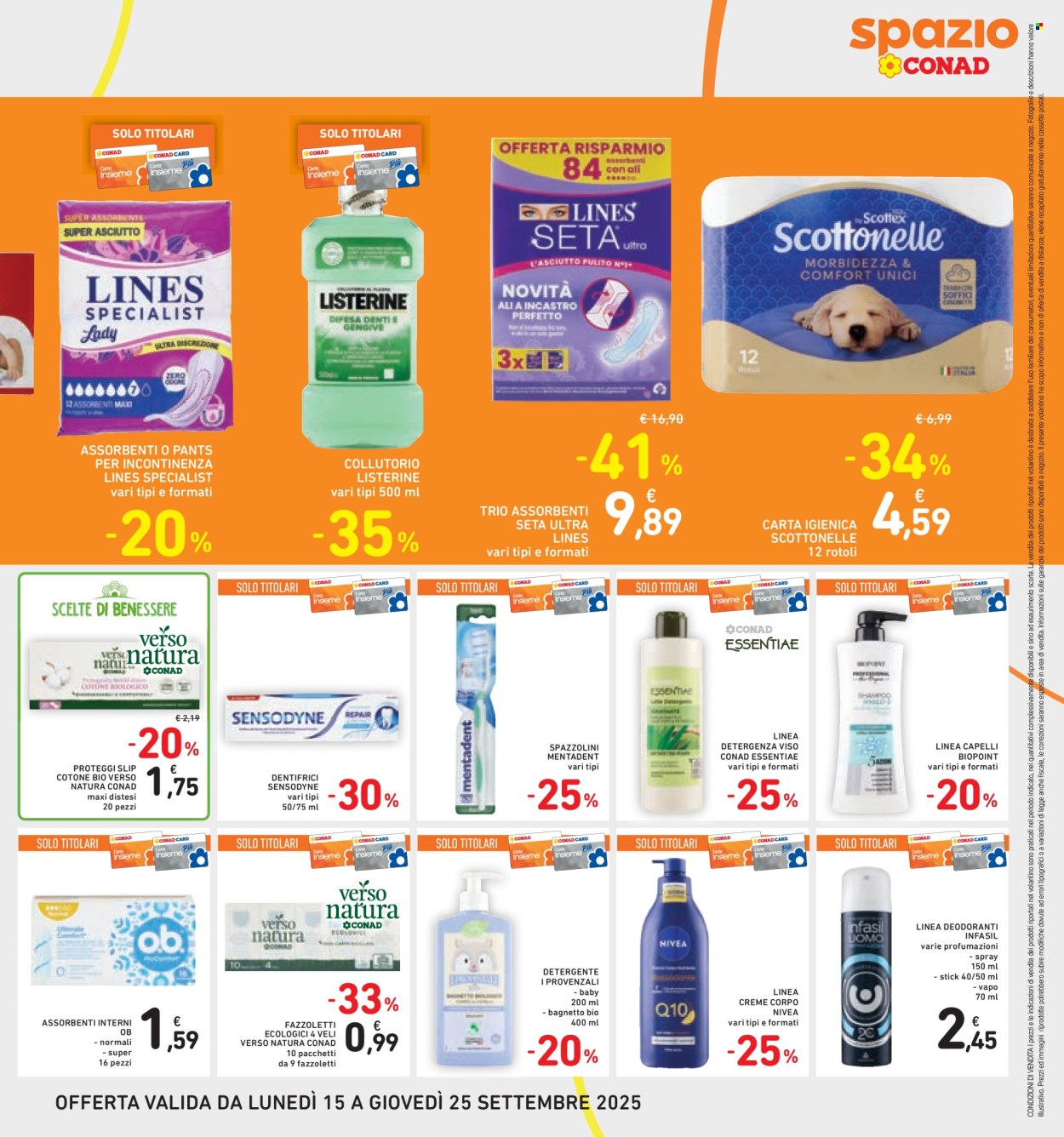 Volantino Spazio Conad - 15/9/2025 - 25/9/2025. Pagina 37