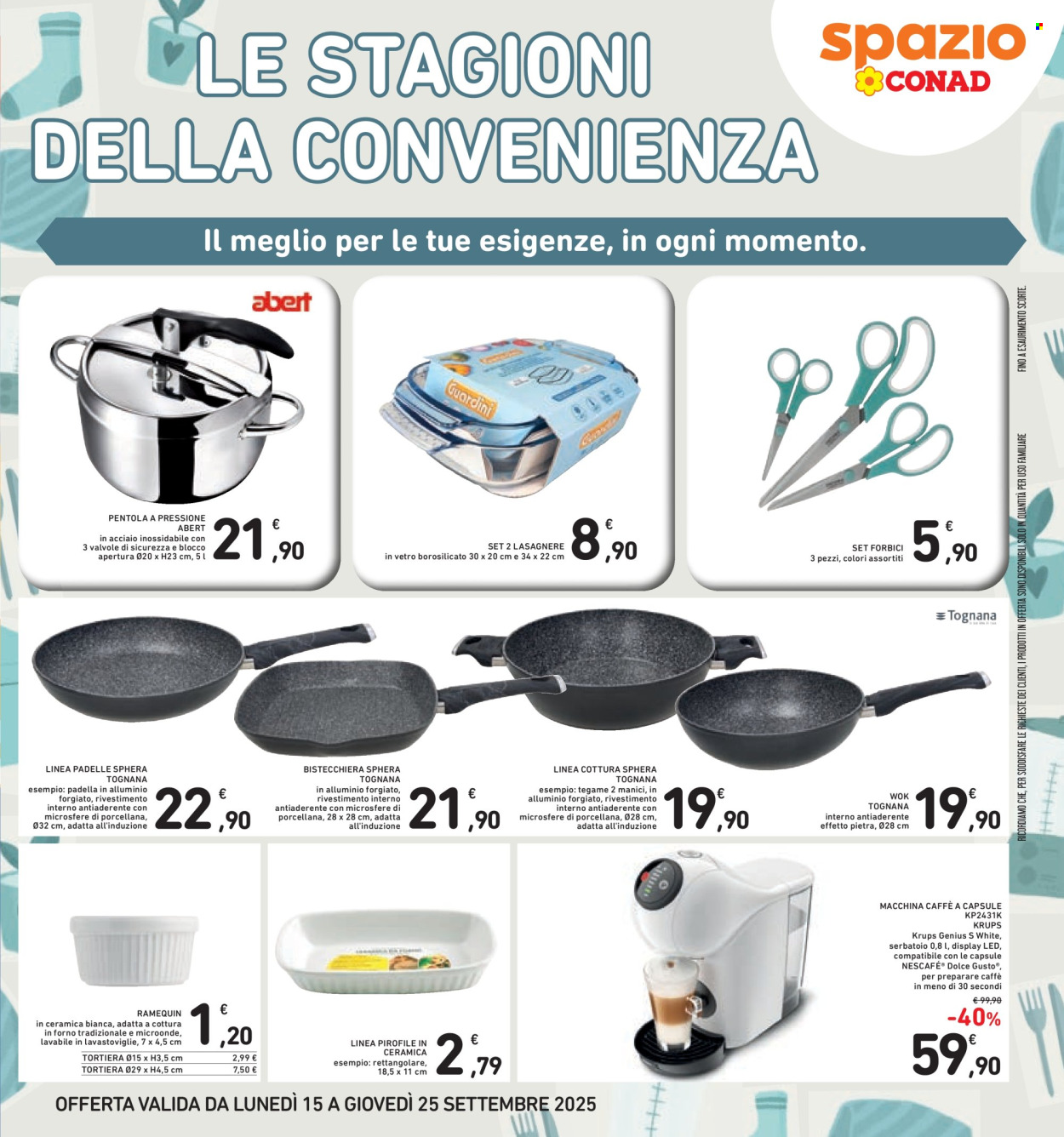 Volantino Spazio Conad - 15/9/2025 - 25/9/2025. Pagina 45