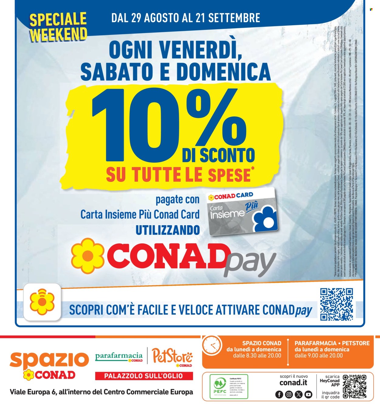 Volantino Spazio Conad - 15/9/2025 - 25/9/2025. Pagina 50