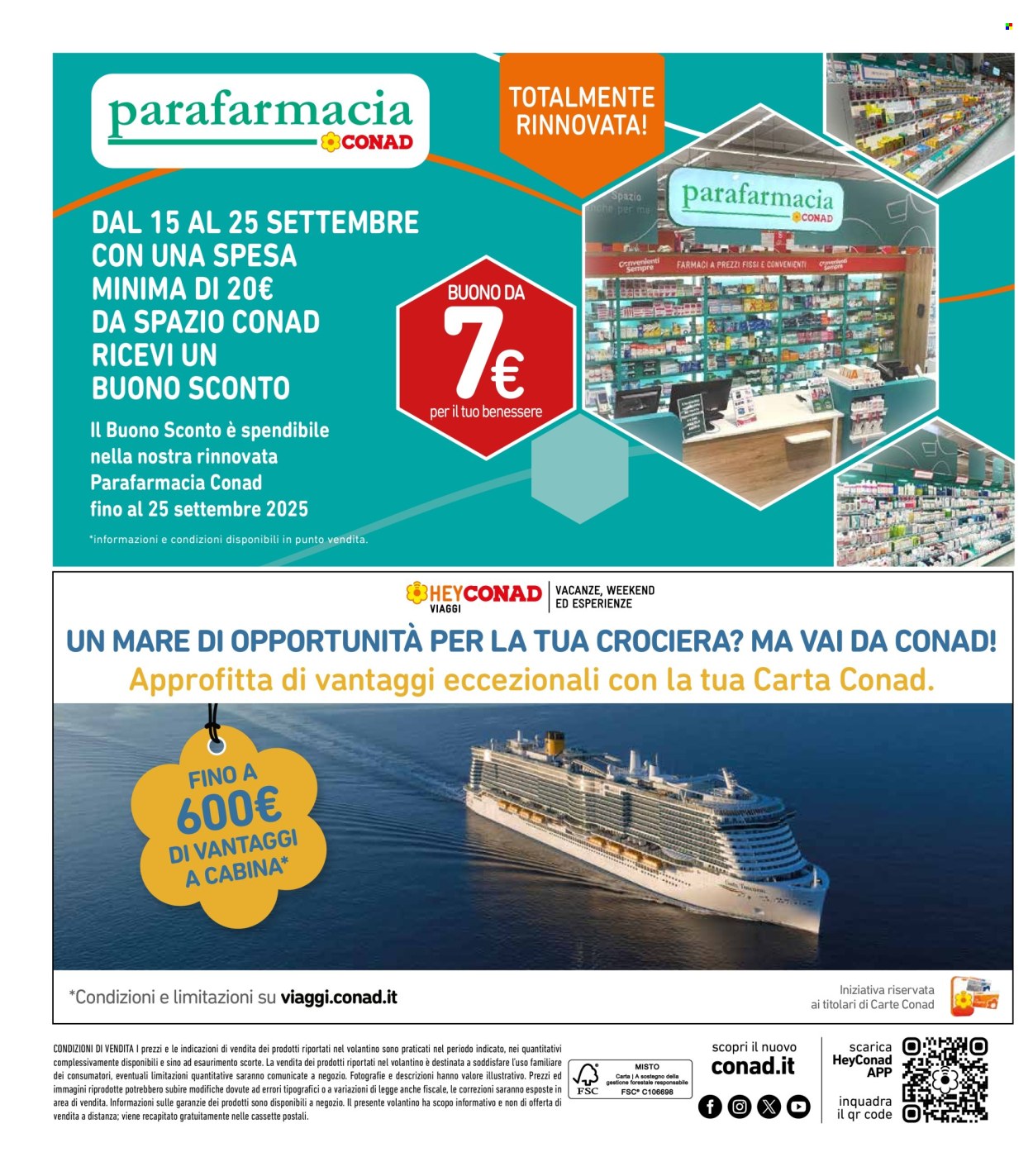 Volantino Spazio Conad - 15/9/2025 - 25/9/2025. Pagina 32
