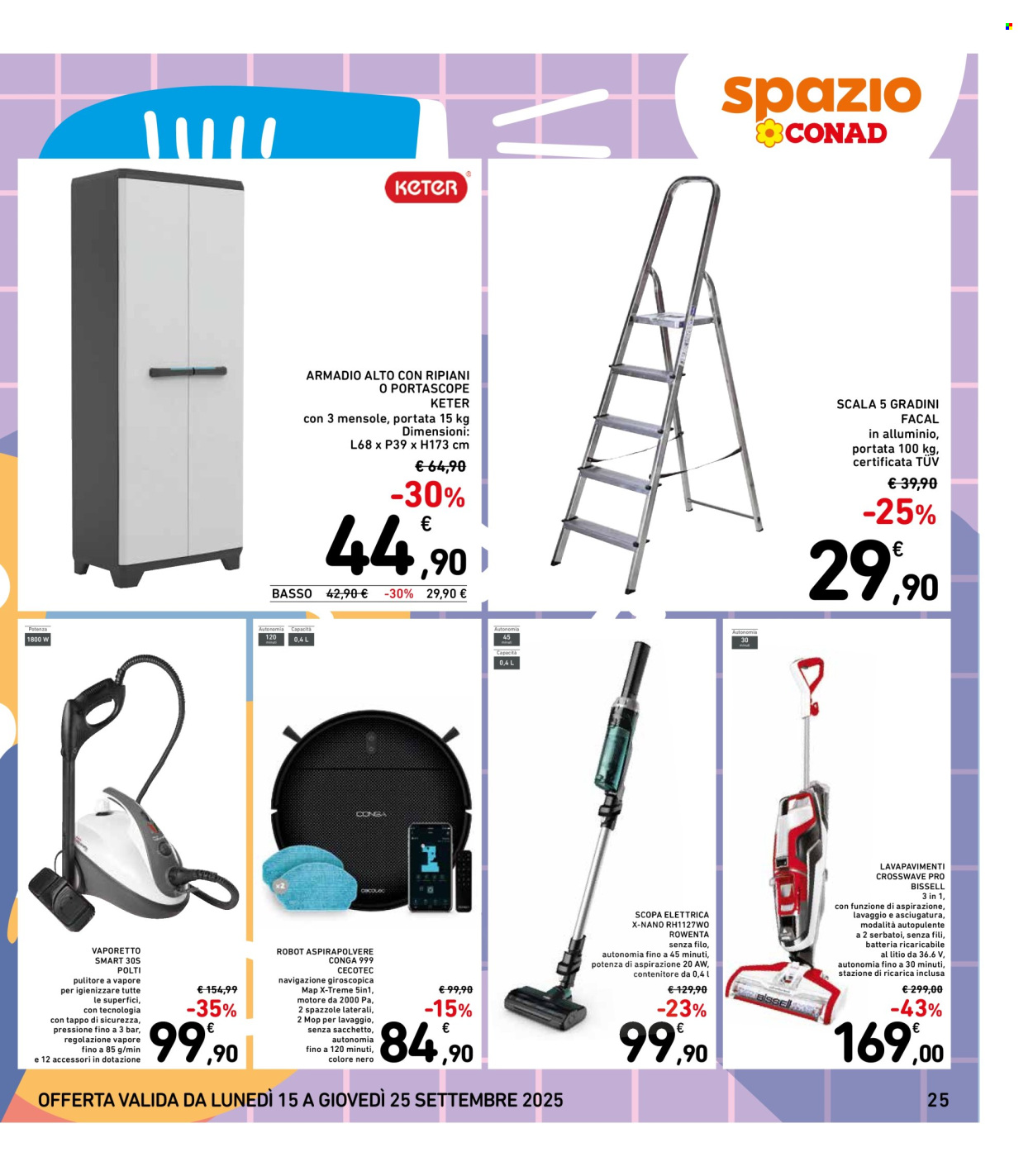Volantino Spazio Conad - 15/9/2025 - 25/9/2025. Pagina 25