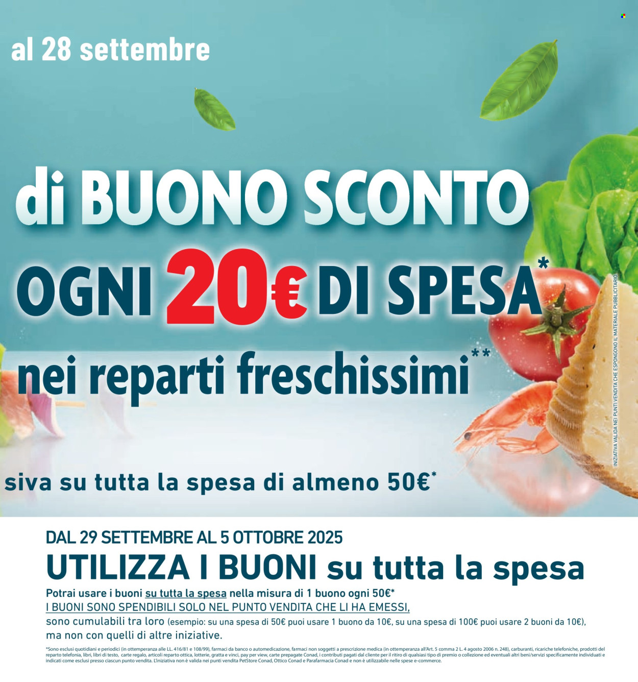 Volantino Spazio Conad - 15/9/2025 - 25/9/2025. Pagina 3