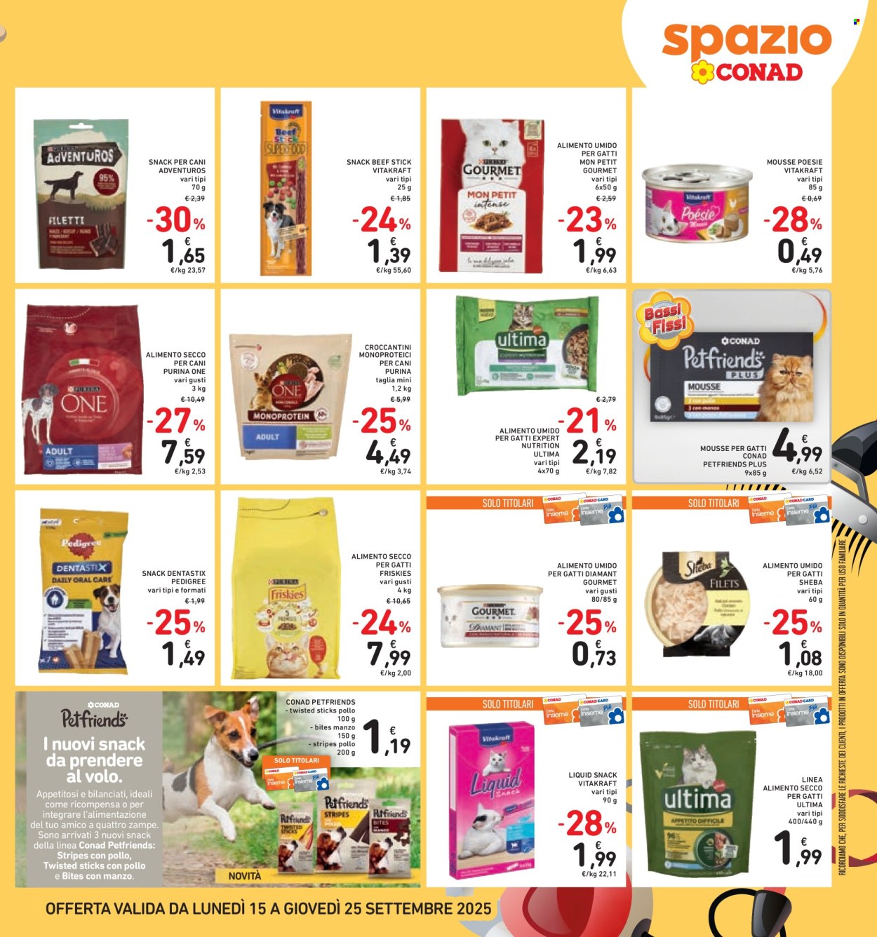 Volantino Spazio Conad - 15/9/2025 - 25/9/2025. Pagina 41