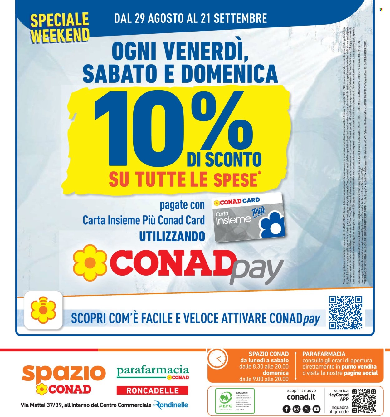 Volantino Spazio Conad - 15/9/2025 - 25/9/2025. Pagina 50