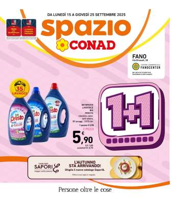Volantino Spazio Conad - 15/9/2025 - 25/9/2025.