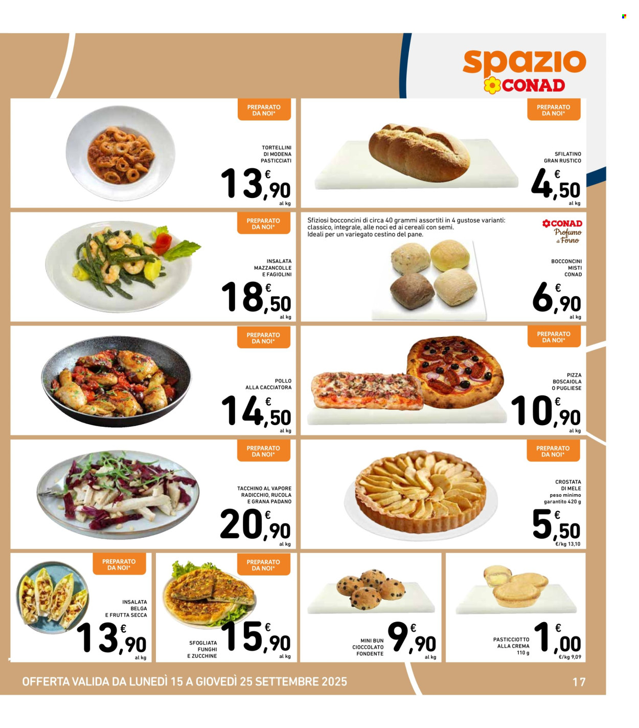 Volantino Spazio Conad - 15/9/2025 - 25/9/2025. Pagina 17