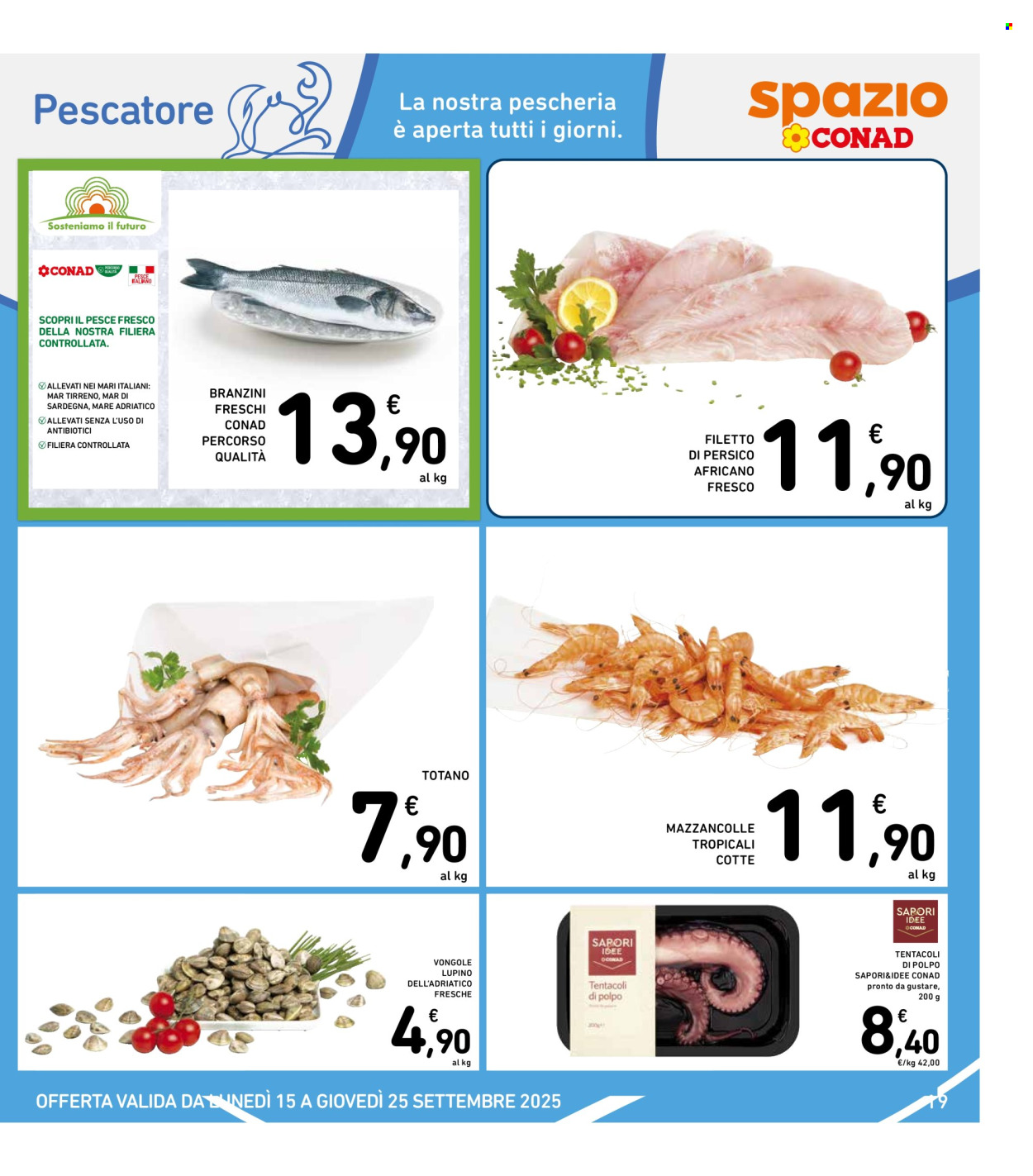 Volantino Spazio Conad - 15/9/2025 - 25/9/2025. Pagina 19