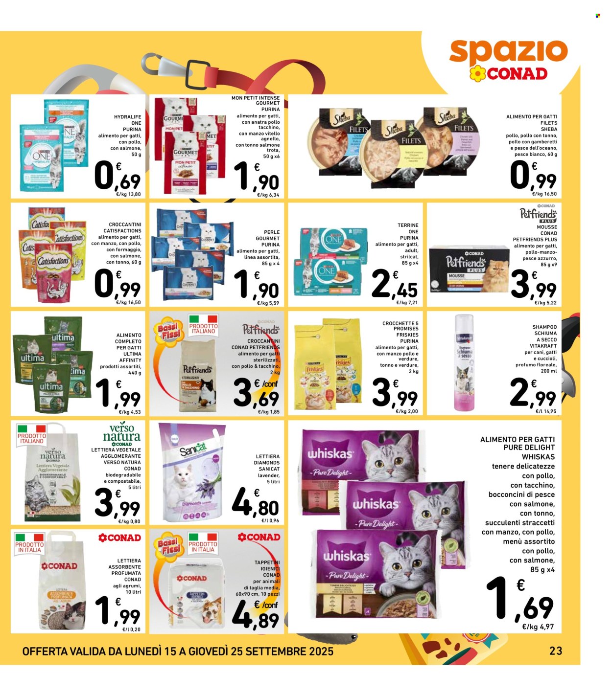 Volantino Spazio Conad - 15/9/2025 - 25/9/2025. Pagina 23