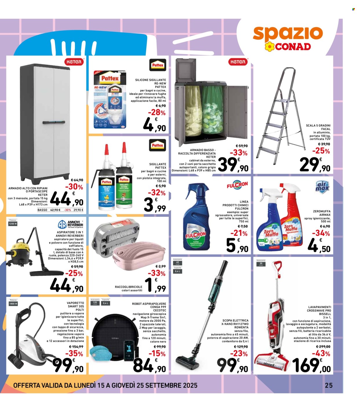 Volantino Spazio Conad - 15/9/2025 - 25/9/2025. Pagina 25