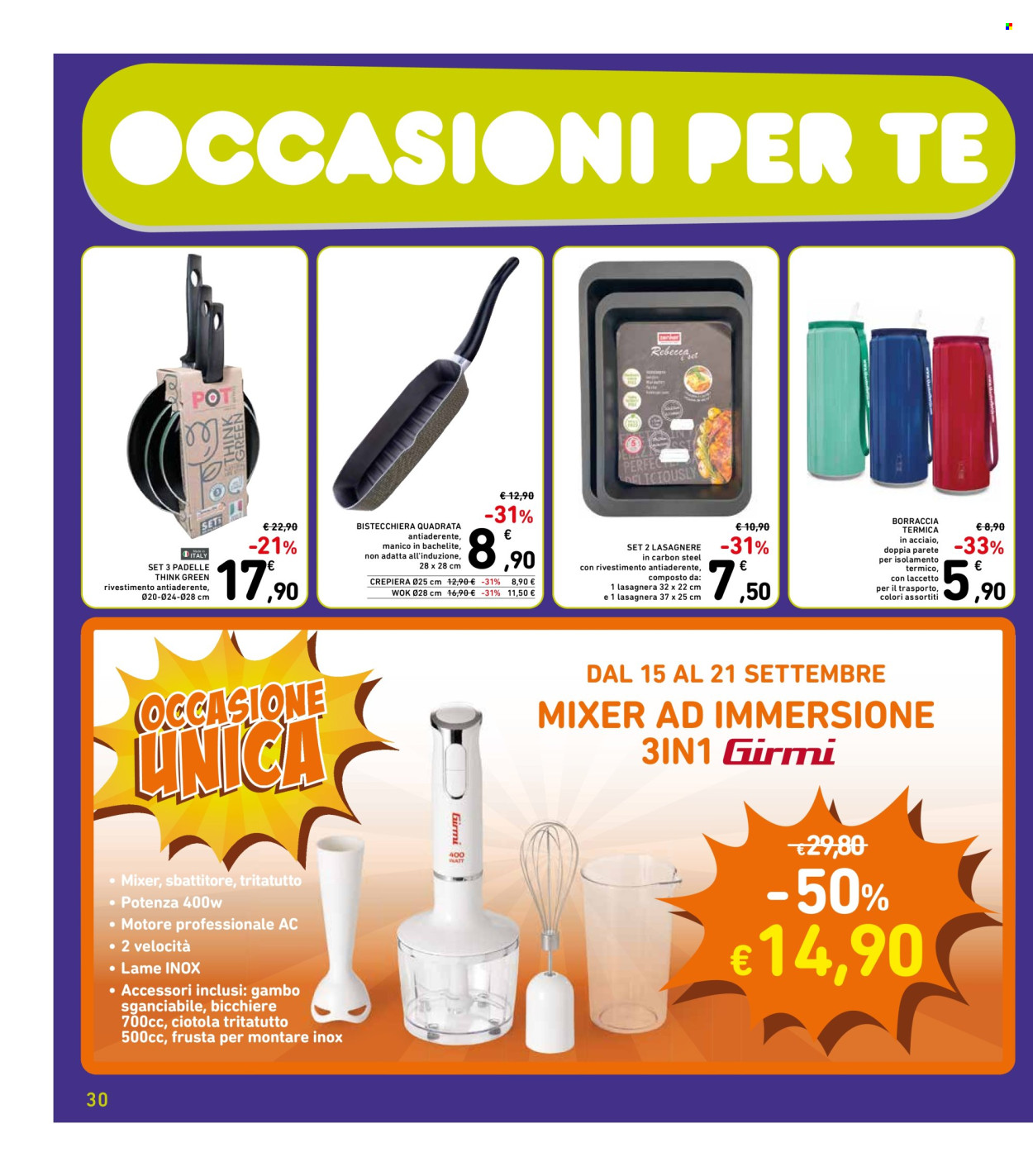 Volantino Spazio Conad - 15/9/2025 - 25/9/2025. Pagina 30