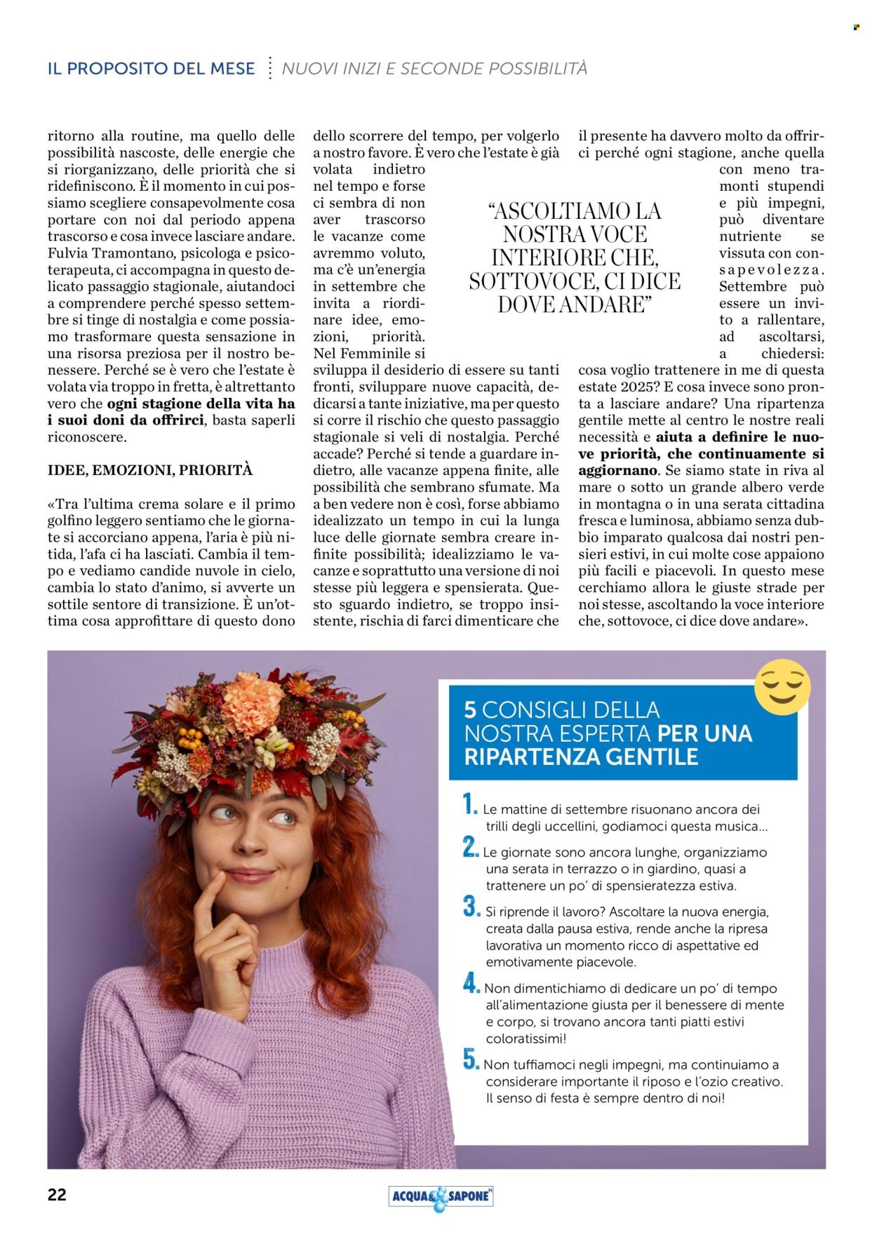 Volantino Acqua & Sapone - 1/9/2025 - 30/9/2025. Pagina 22