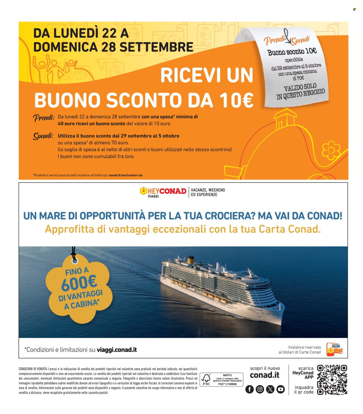 Volantino Spazio Conad - 15/9/2025 - 25/9/2025. Pagina 32