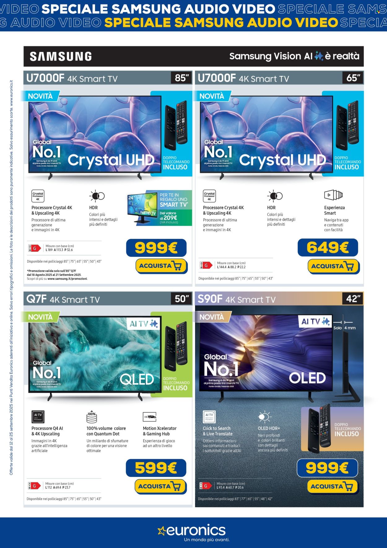 Volantino Euronics - 12/9/2025 - 25/9/2025. Pagina 2