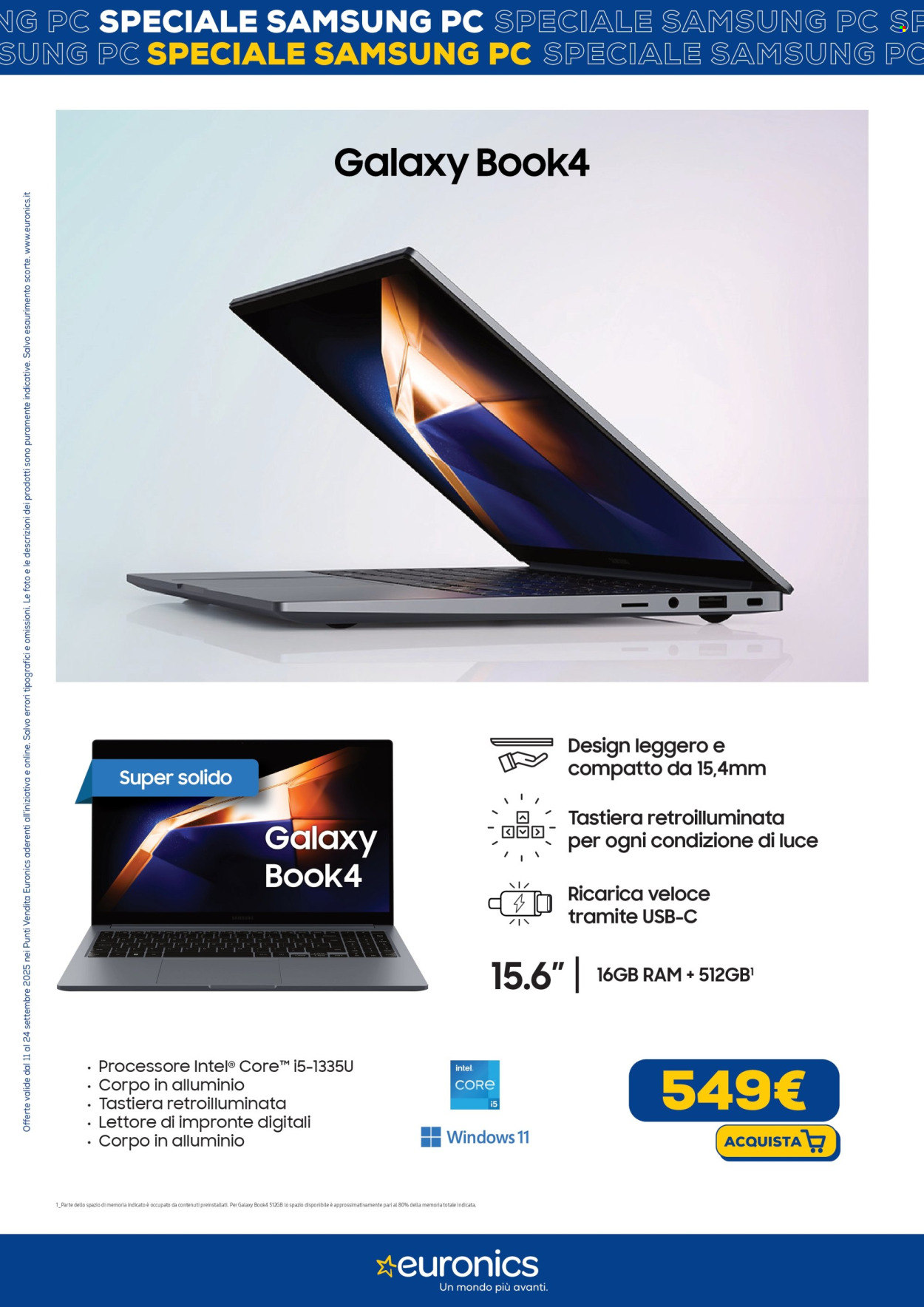 Volantino Euronics - 12/9/2025 - 24/9/2025. Pagina 4