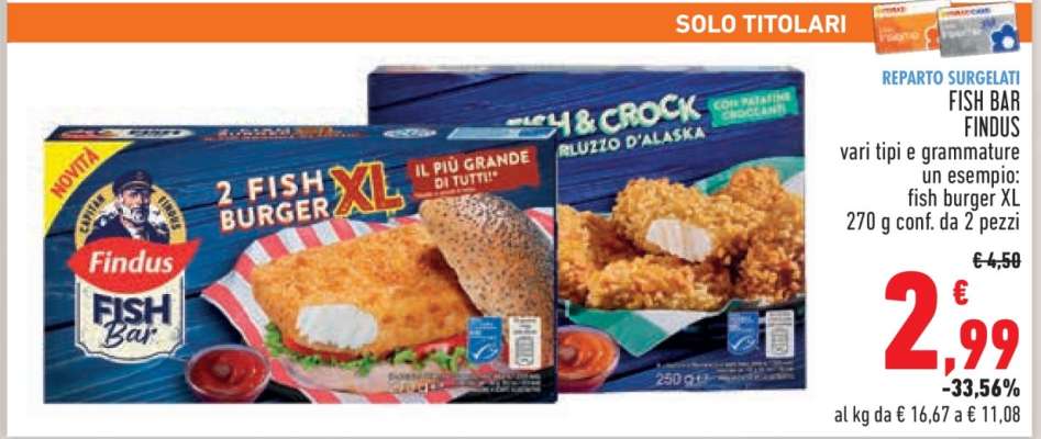 FISH BAR FINDUS