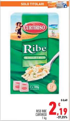 RISO RIBE CURTIRISO
