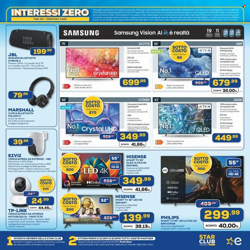 Volantino Euronics - 12/9/2025 - 24/9/2025. Pagina 3