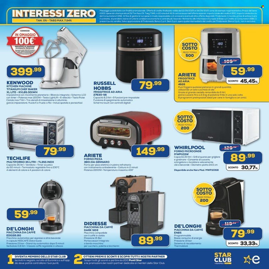 Volantino Euronics - 12/9/2025 - 24/9/2025. Pagina 9