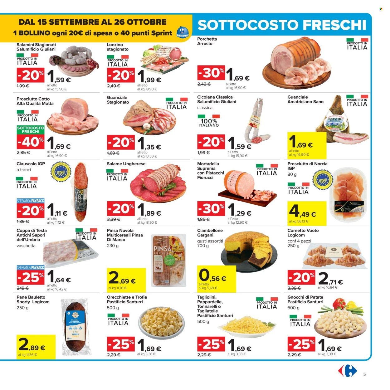 Volantino Carrefour - 15/9/2025 - 25/9/2025. Pagina 5