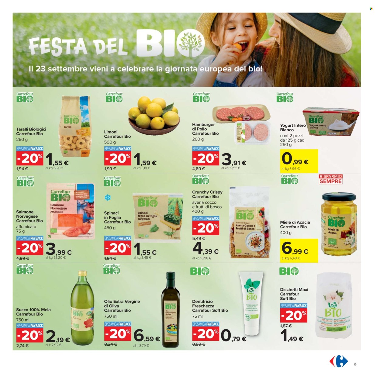 Volantino Carrefour - 15/9/2025 - 25/9/2025. Pagina 9