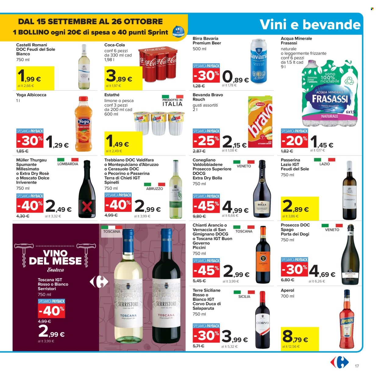 Volantino Carrefour - 15/9/2025 - 25/9/2025. Pagina 17