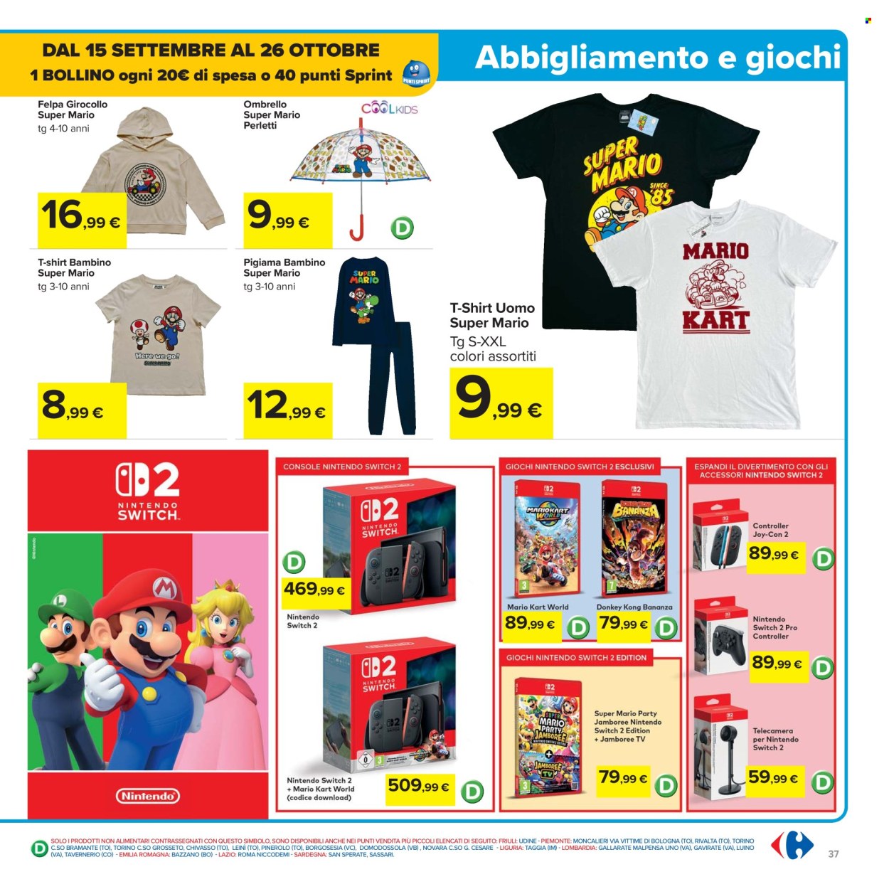 Volantino Carrefour - 15/9/2025 - 25/9/2025. Pagina 37