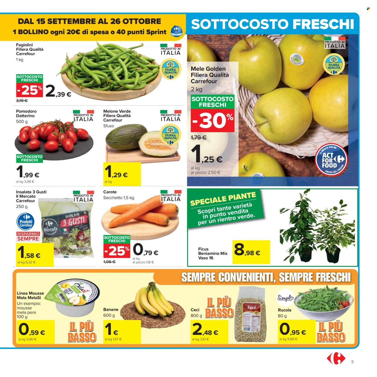 Volantino Carrefour - 15/9/2025 - 25/9/2025. Pagina 5