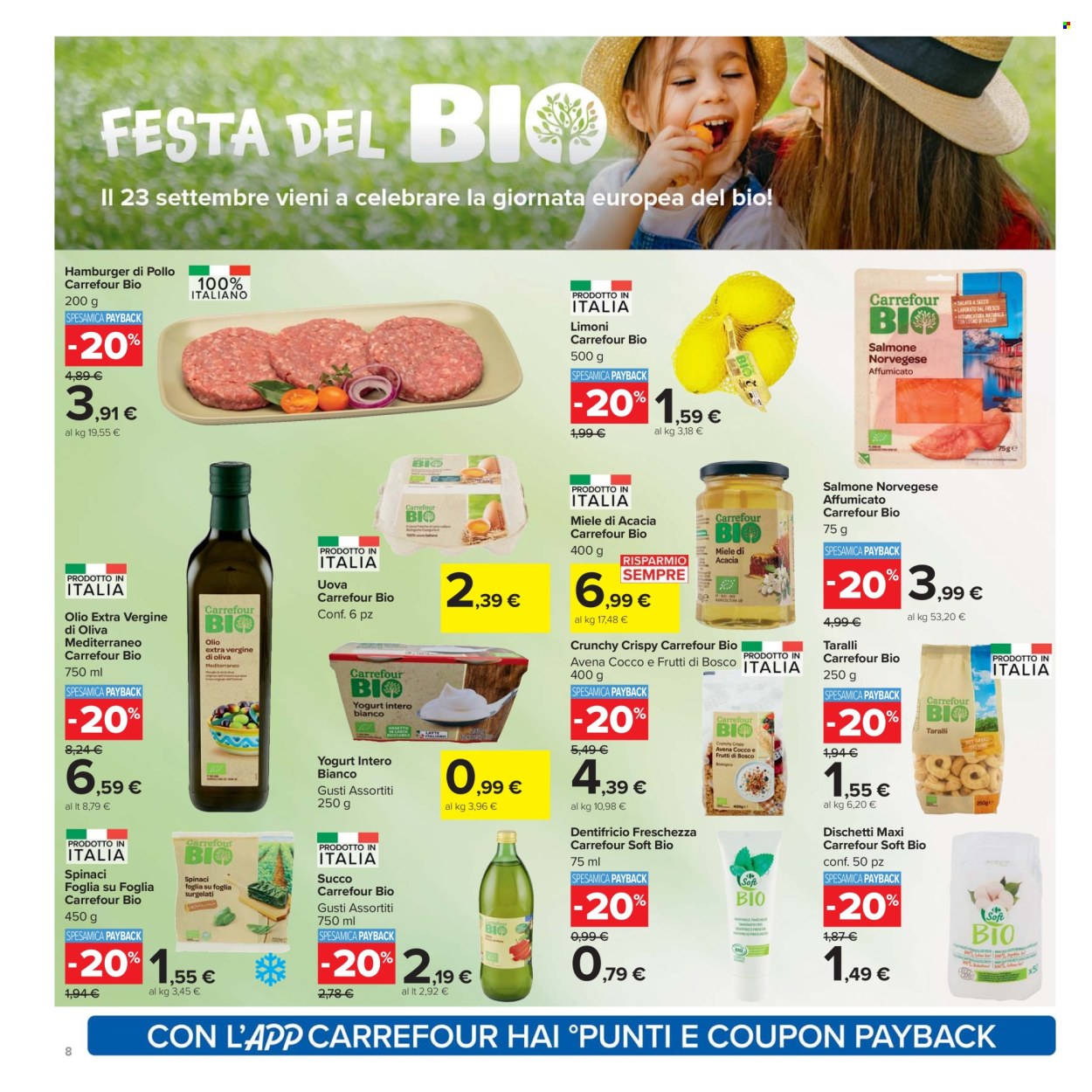 Volantino Carrefour - 15/9/2025 - 25/9/2025. Pagina 8
